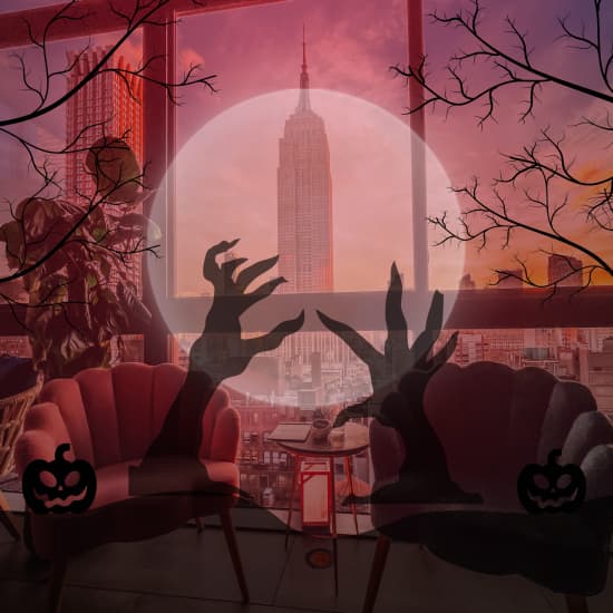 Daintree Rooftop Halloween Party Tower Of Terror NYC Fever