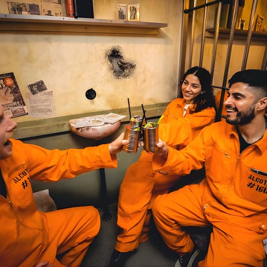 Alcotraz Prison Cocktail Experience in Brighton