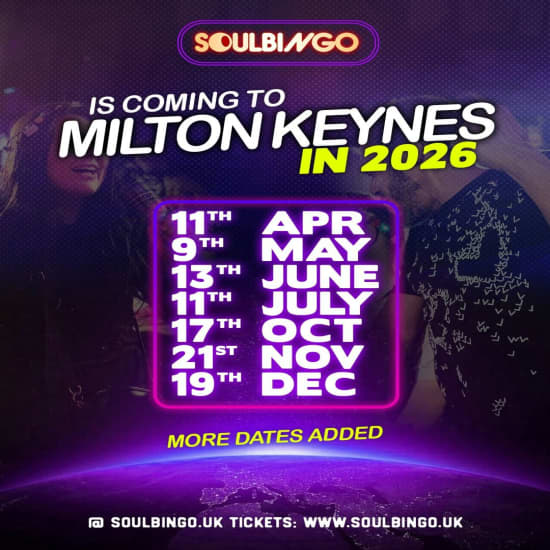 Soul Bingo Milton Keynes – Xmas Special – 19th Dec 2026