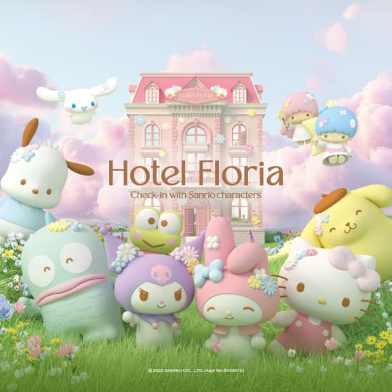 サンリオ Hotel Floria キティ サンリオ好き必見！韓国・汝矣島で期間限定開催中の「Hotel