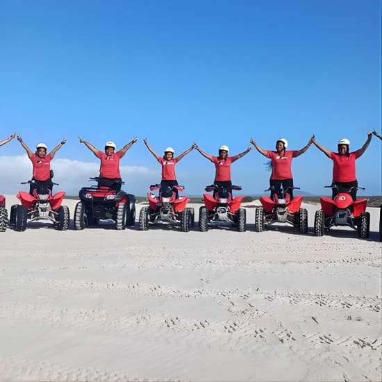 Quad biking Cape Town Atlantis Dunes includes Stopping for PHOTOS