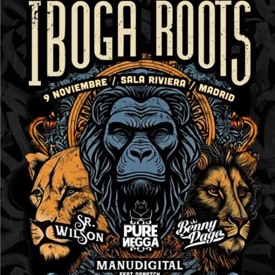 ﻿Pure Negga, ManuDigital, Benny Page & Sr.Wilson | Iboga ROOTS Madrid 2024 @La Riviera