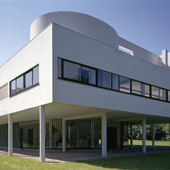 Visite de la Villa Savoye de Le Corbusier
