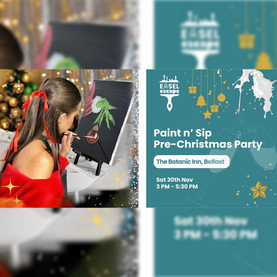 Paint n' Sip Pre-Christmas Party