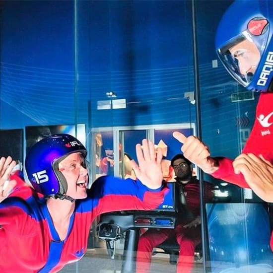 Baltimore Indoor Skydiving Experience with 2 Flights & Personalized Certificate
