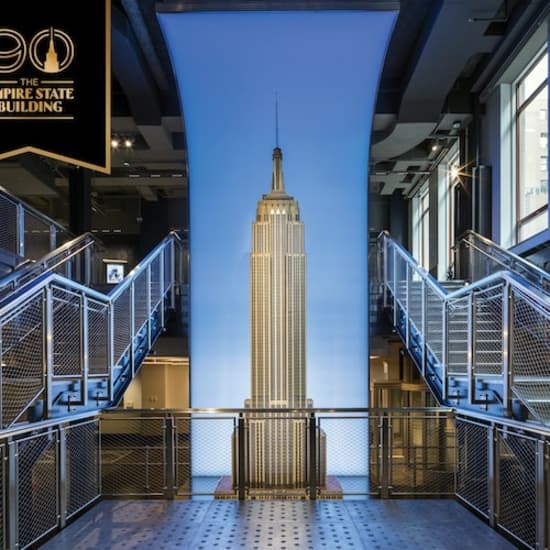 Empire State Building algemene toegang: Hoofddek