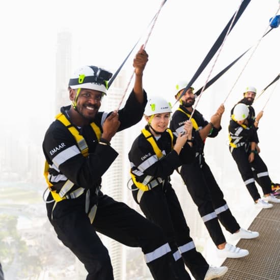 Sky Views Dubai - Edge Walk Experience at Sky Views Observatory, Dubai, United Arab Emirates