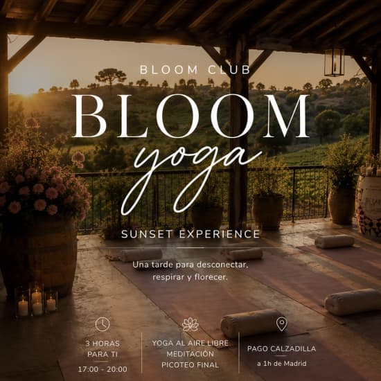 Bloom Yoga Experience · Sunset Edition