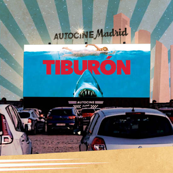 Tiburón en Autocine Madrid