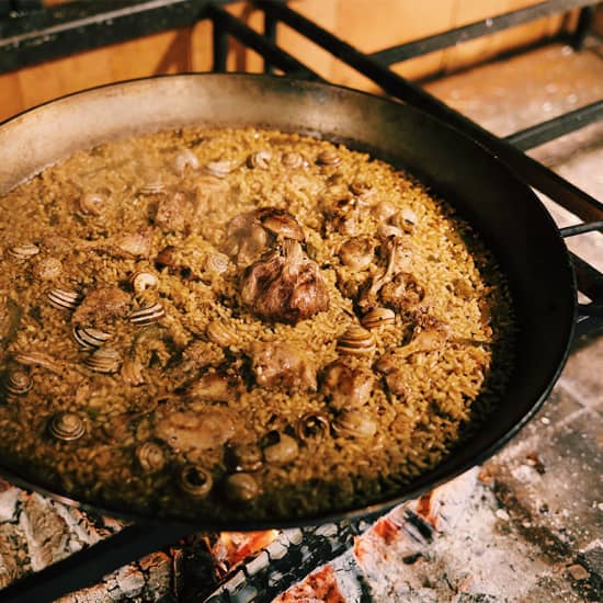 ﻿Cadaqués Menu: wood-fired rice next to the Port Vell in Barcelona