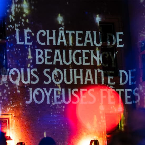 Lumières de Noël au Château