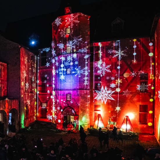 Lumières de Noël au Château