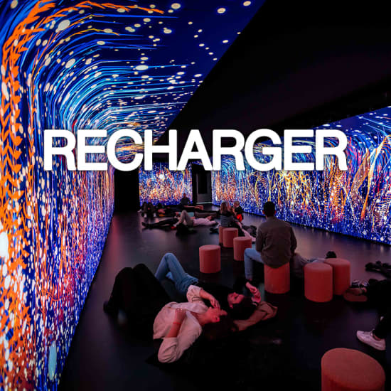 RECHARGER, une installation immersive au Hangar Y