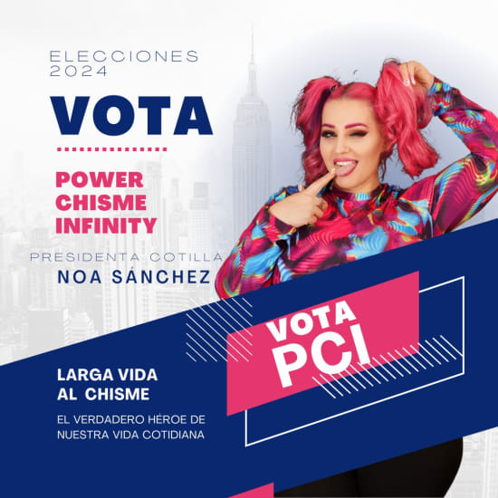 ﻿Vote Chisme, Long live Chisme at Axel Hotel