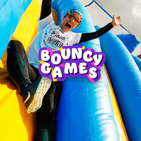 Bouncy Games, 2500 m2 de parcours gonflable