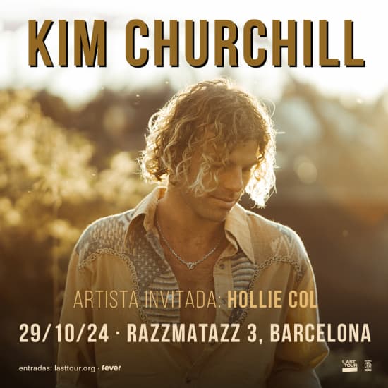 Kim Churchill en Sala Razzmatazz 3, Barcelona 2024