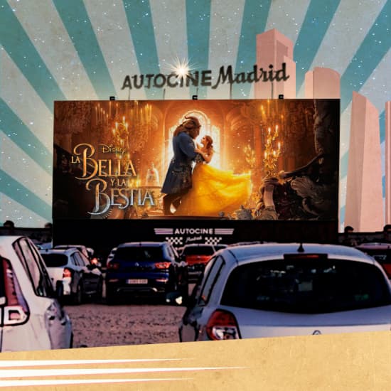 ﻿Beauty and the Beast at Autocine Madrid Cesur FP