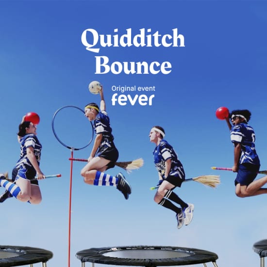 Torneio de Bounce Quidditch: Vassouras ao alto!