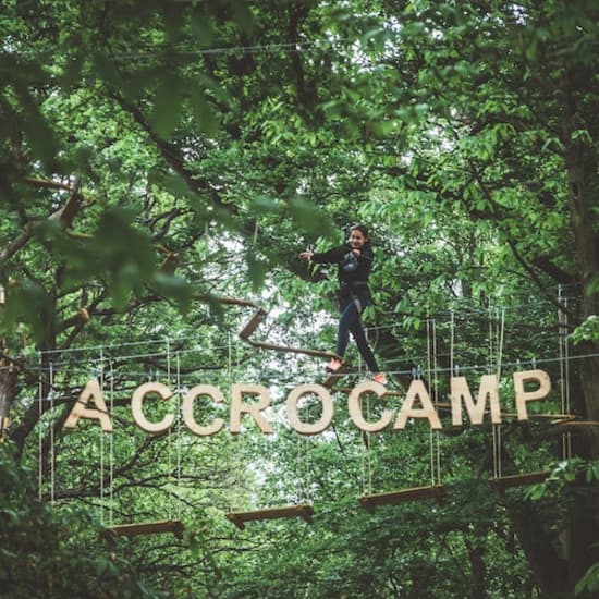 ﻿AccroCamp Paris-Jablines climbing park