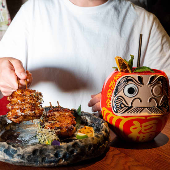Buffet de alta cocina asiática en Genko Restaurante