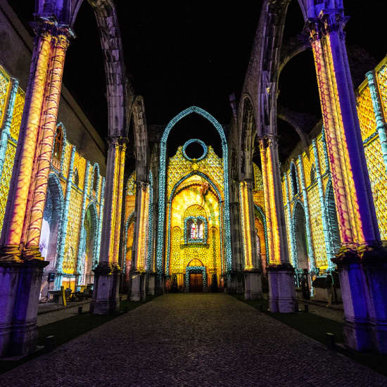 Lisbon Under Stars nas ruínas do Convento do Carmo