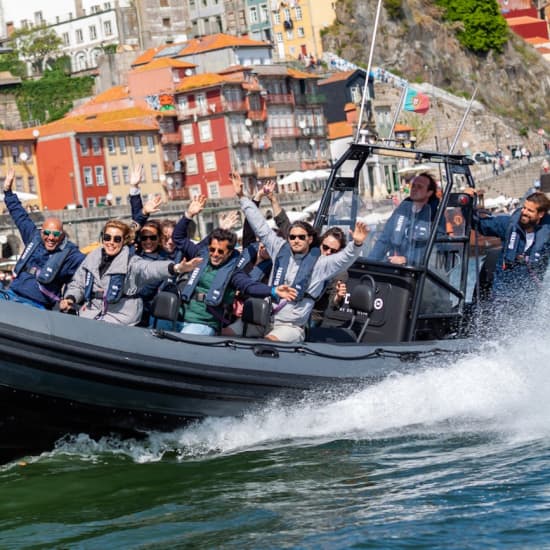 Speedboat Tour: velocidade e adrenalina nas margens do Douro