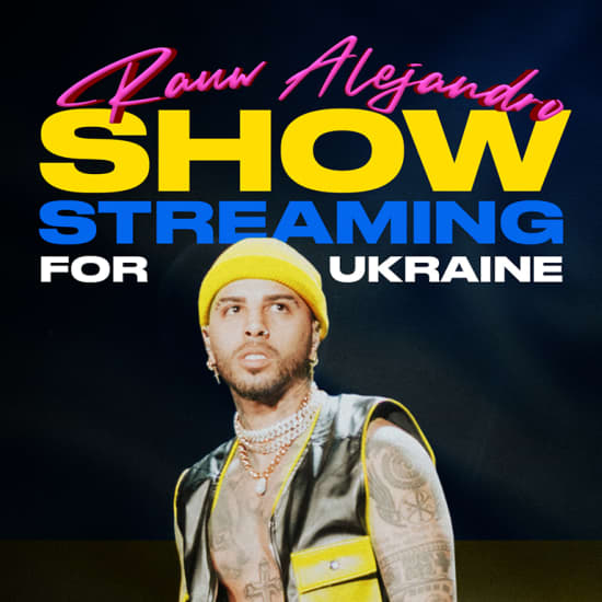 Todo x ti Ucrania x Rauw Alejandro: concierto benéfico en streaming