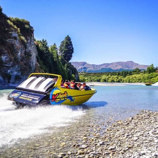 KJet Queenstown Jet Boat Ride on the Kawarau and Shotover Rivers