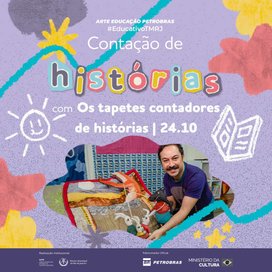 Contação de Histórias com Os Tapetes Contadores de Histórias