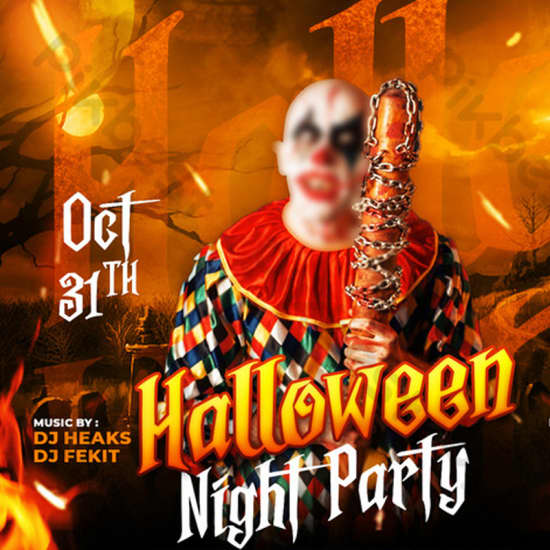 Halloween night party - best party halloween