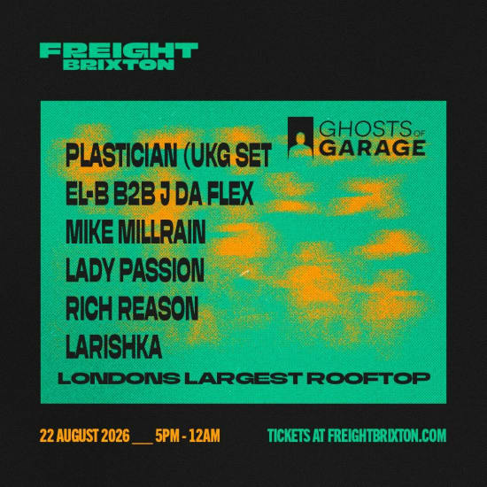 Ghost of Garage Rooftop Party: Plastician + Friend