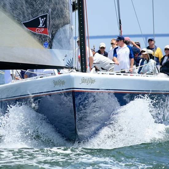 Sail Stars & Stripes America's Cup Racing Yacht in San Diego