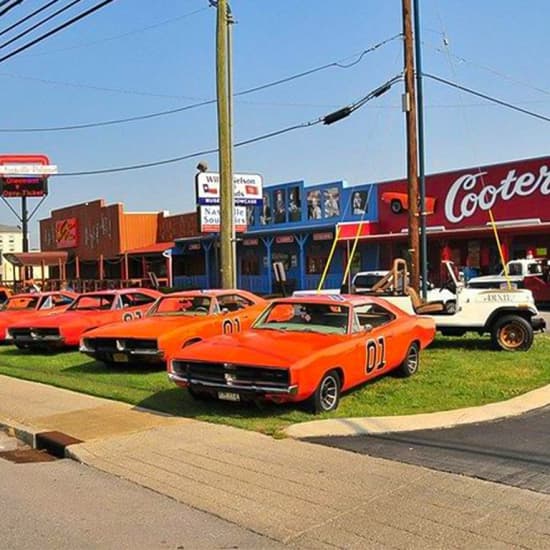 Cooter's Place Nashville Tennessee Dukes of Hazzard Museum Photo & T-Shirt Combo