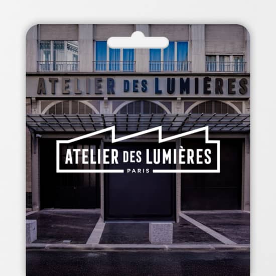 Carte-cadeau Atelier des Lumières