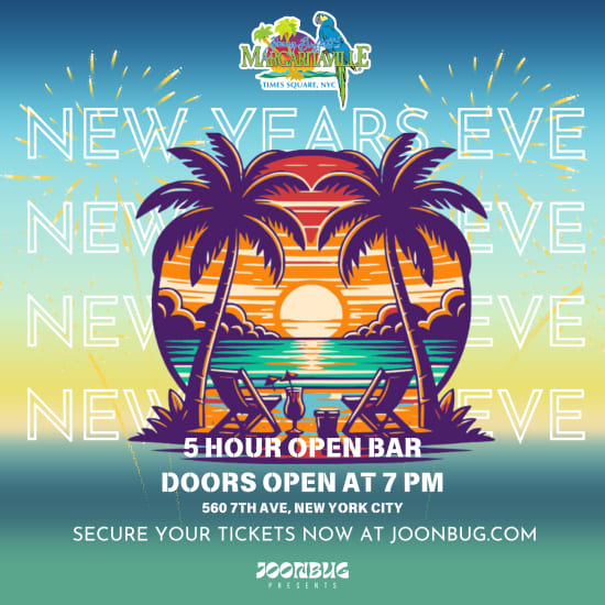 Margaritaville Times Square Gala In Paradise NYE 2025