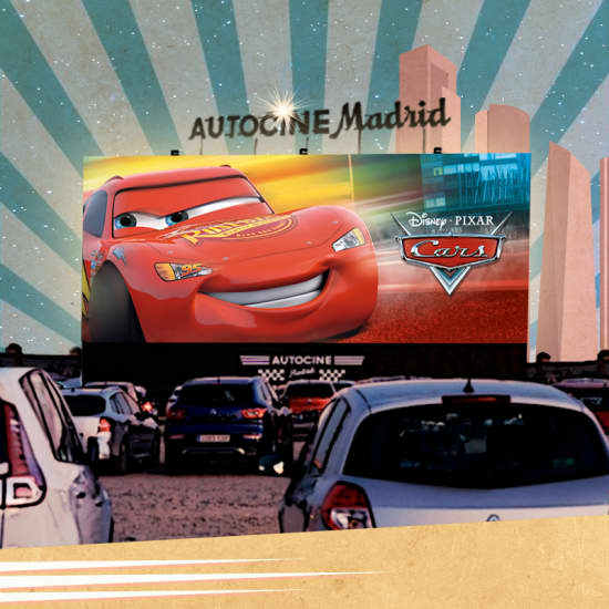 ﻿Cars at Autocine Madrid