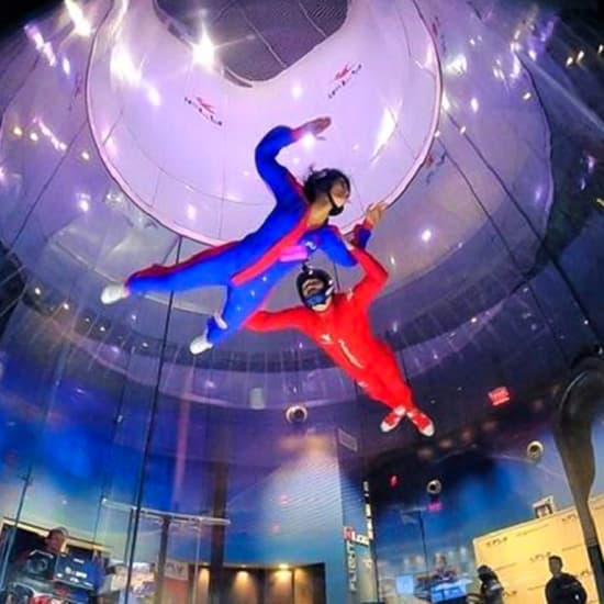 Orlando Indoor Skydiving Experience with 2 Flights & Personalized Certificate