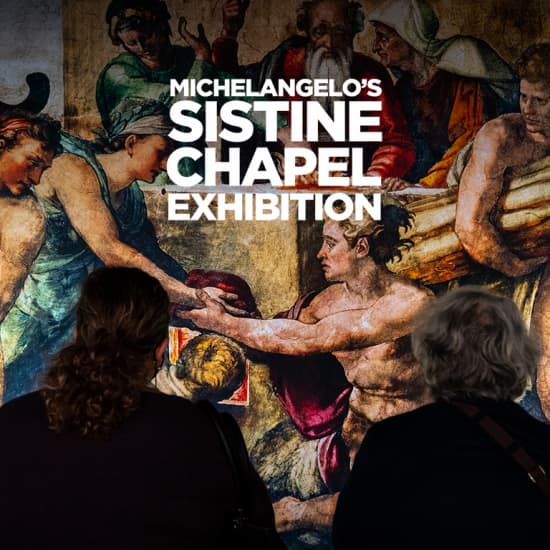 Michelangelos Sixtinische Kapelle: Die Ausstellung