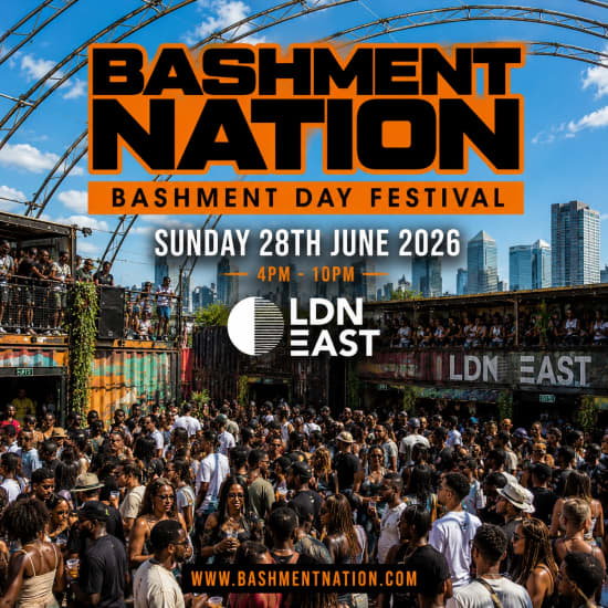 BASHMENT NATION - London's Biggest Bashment Day Party - 1000 Ravers
