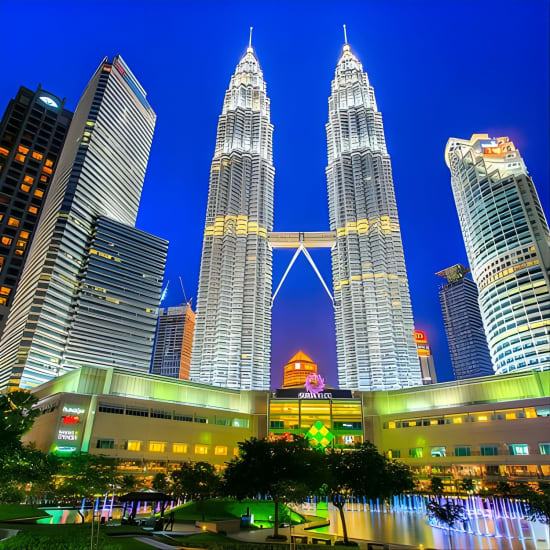 *17or19Hrs Kuala Lumpur Flexible Day&Night Car Tour from Singapore w’ Tour Guide