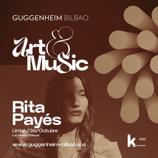 Rita Payés - ART&MUSIC en Museo Guggenheim Bilbao 2024