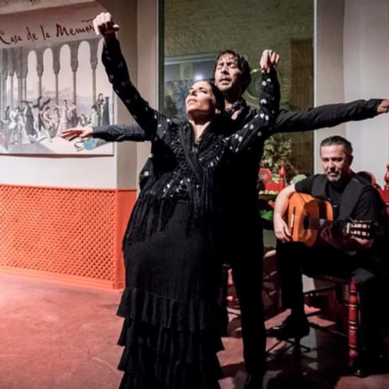 Espectáculo de flamenco en la Casa de la Memoria