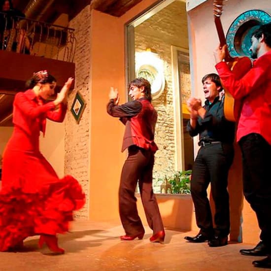 Espectáculo de flamenco en la Casa de la Memoria
