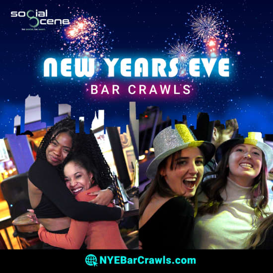 ﻿2025 Chicago All Access Bar Crawl de Nochevieja