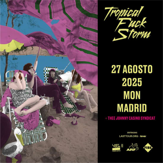 Tropical Fuck Storm en Kafe Antzokia, Bilbao 2025