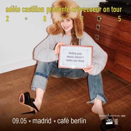 Adèle Castillon at Café Berlín, Madrid 2025