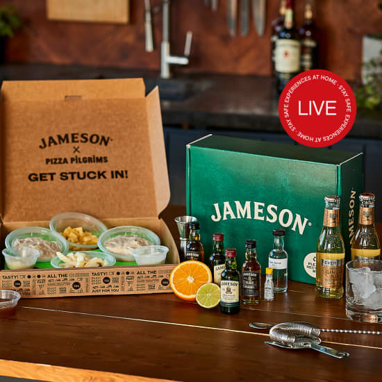 Online Whiskey Cocktails & Pizza Workshop by Jameson and Pizza Pilgrims