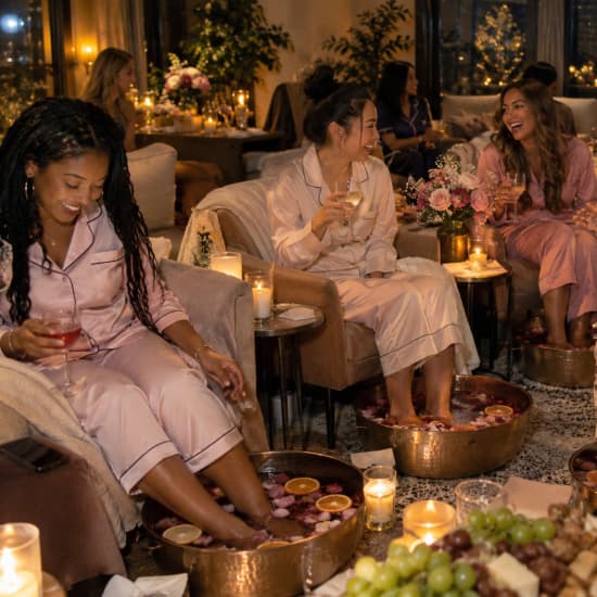 Soak & Pajamas: A botanical Foot Soak Experience - Atlanta — event image