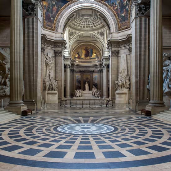 Visite du Panthéon et expo "Victor Hugo, la liberté au Panthéon"