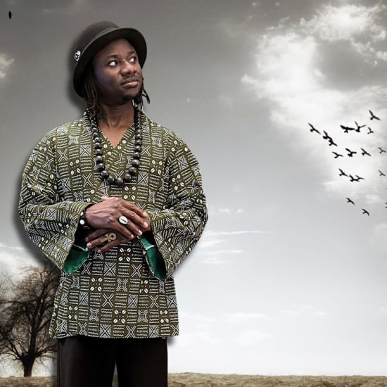 Affiche Zaef Maïga dans 'Poétiquement Correct' au théâtre BO Saint Martin